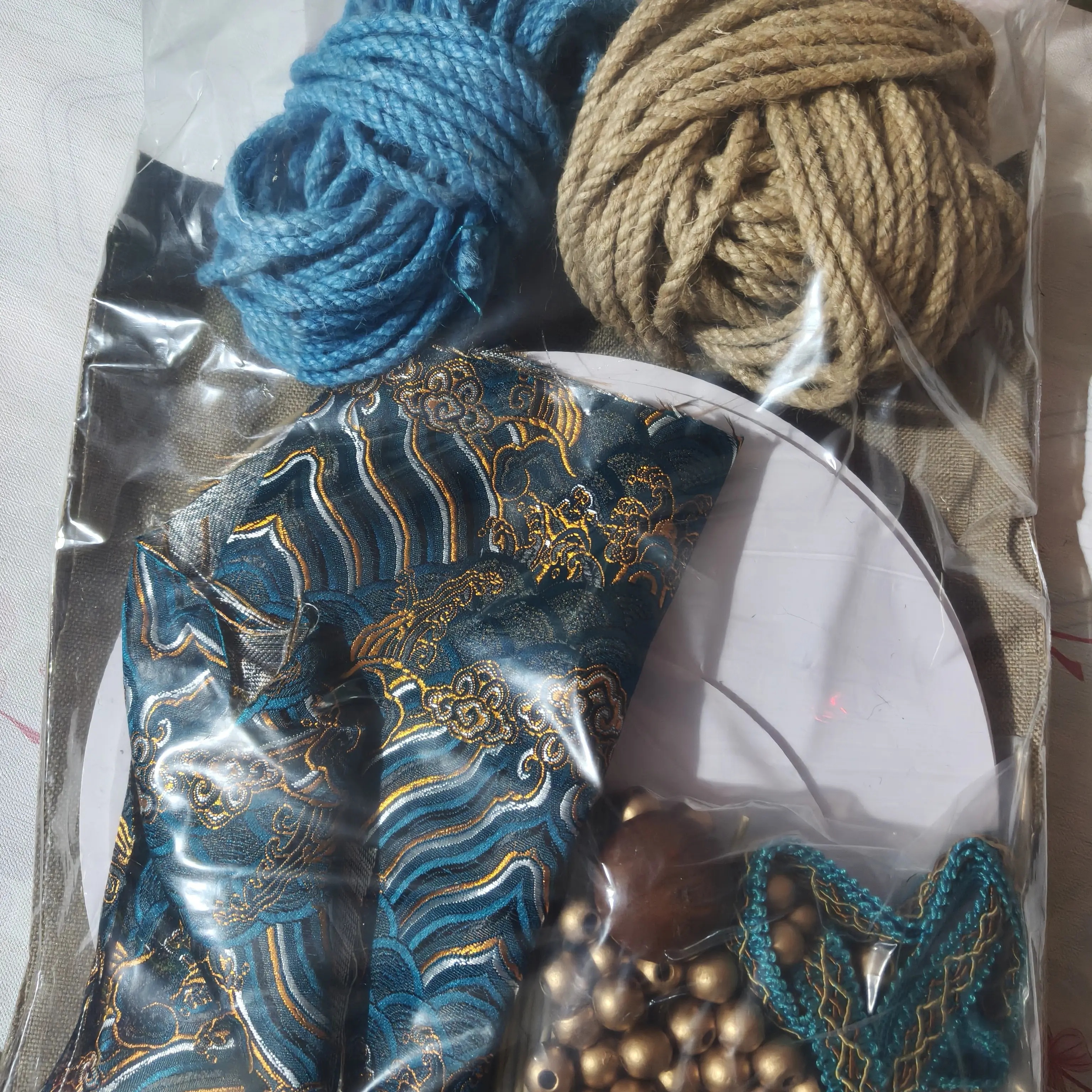 大圆藏式收纳盒材料包