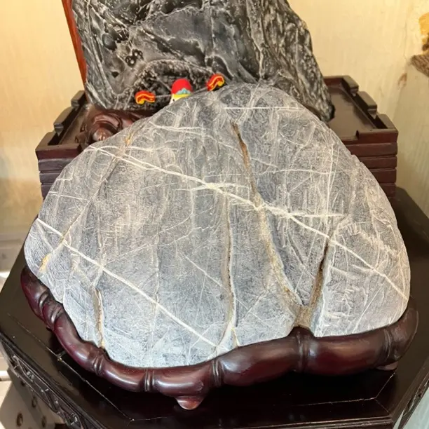 灵璧磬石家具摆件