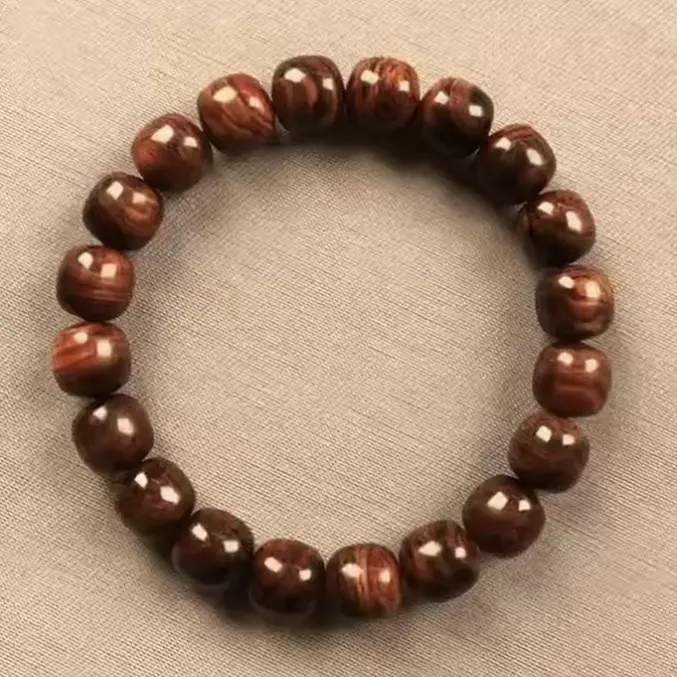 2026新年福利海南黄花梨12mm老型珠文玩手串正品保真多样发一