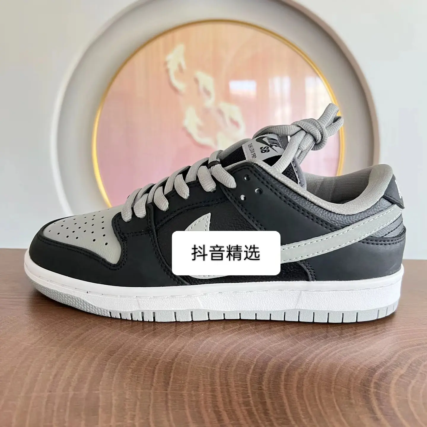 情侣低帮黑白熊猫板鞋男女休闲百搭运动气垫鞋