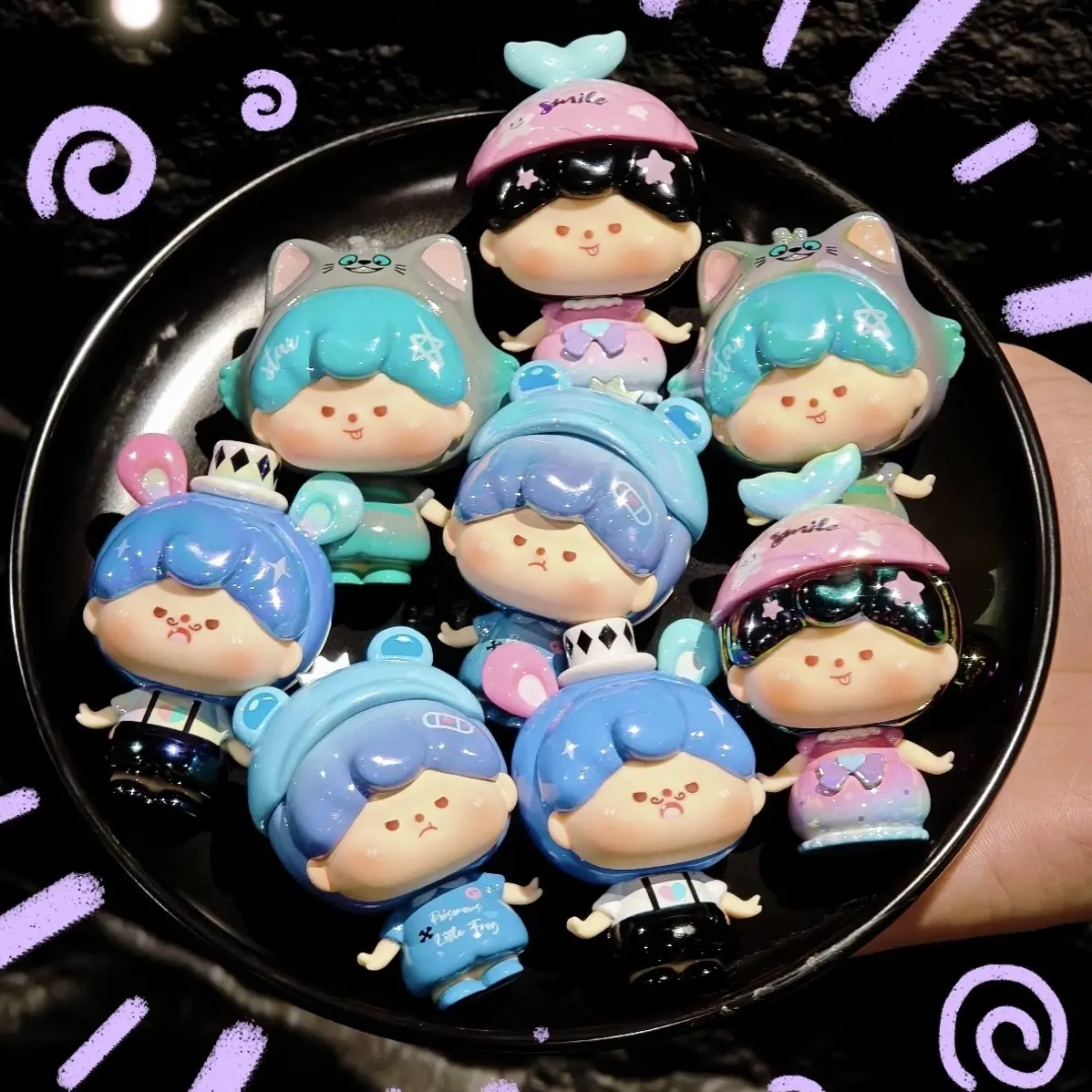 【2-9】潮玩明盒周边文具玩具娃娃直播间专拍请勿自行下单