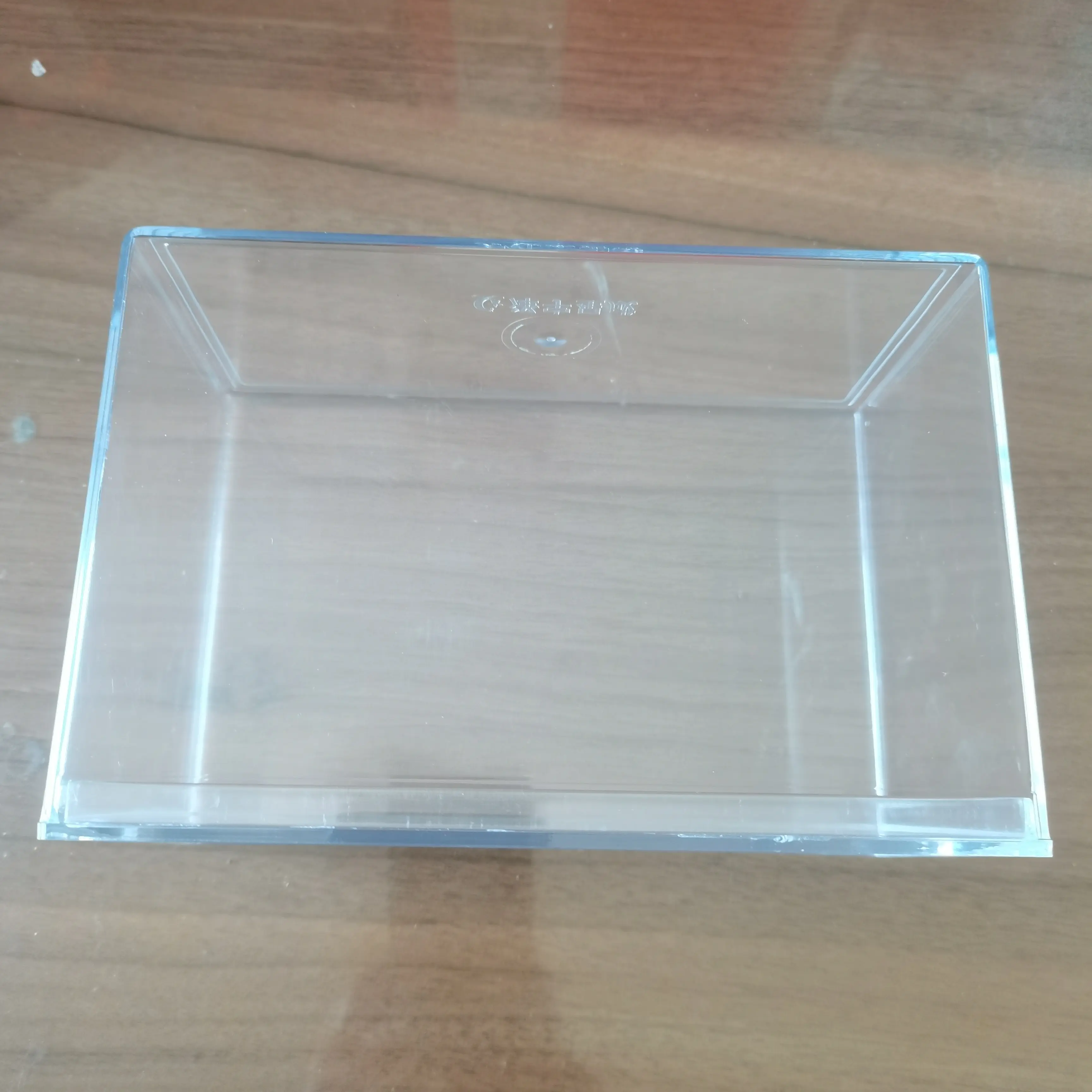 高透彩色寄居蟹水盆食盆正方形长方形防溺水
