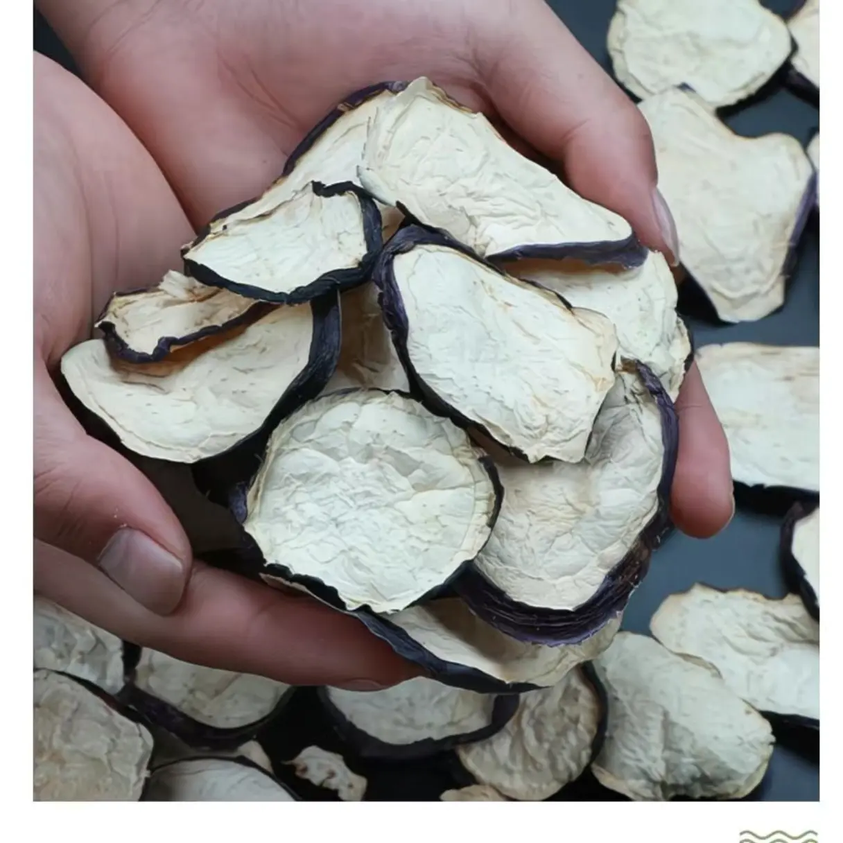 特嫩茄子片干货清香可口东北农家自晒脱水干茄子干菜特产