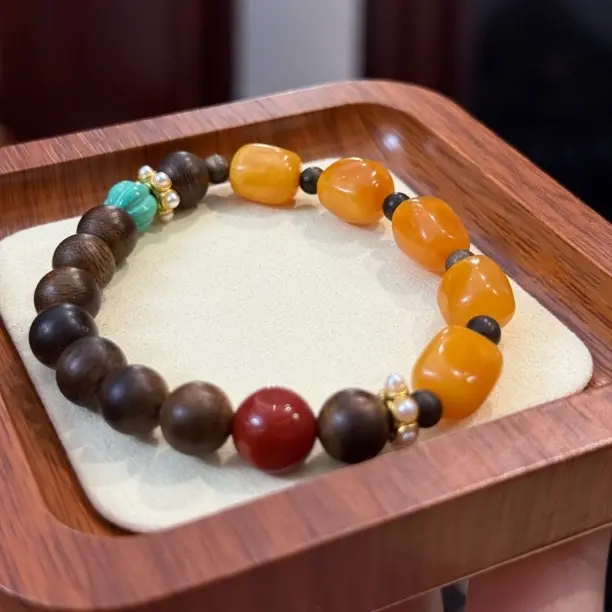 半壁江山 俄料老花蜡10➕搭配沉香洋气简单168