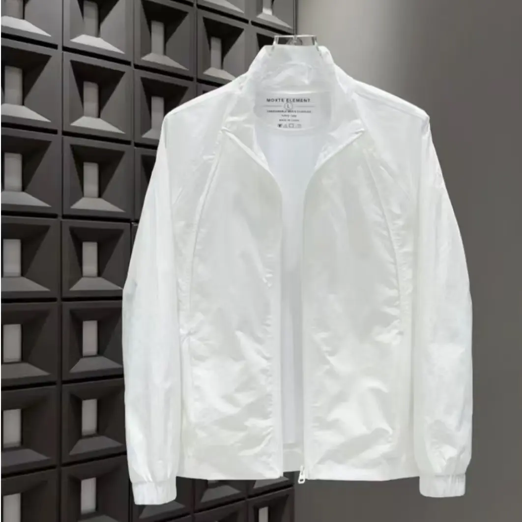 【好物推荐】男士修身立领夹克春秋户外休闲透气轻薄潮流外套上衣