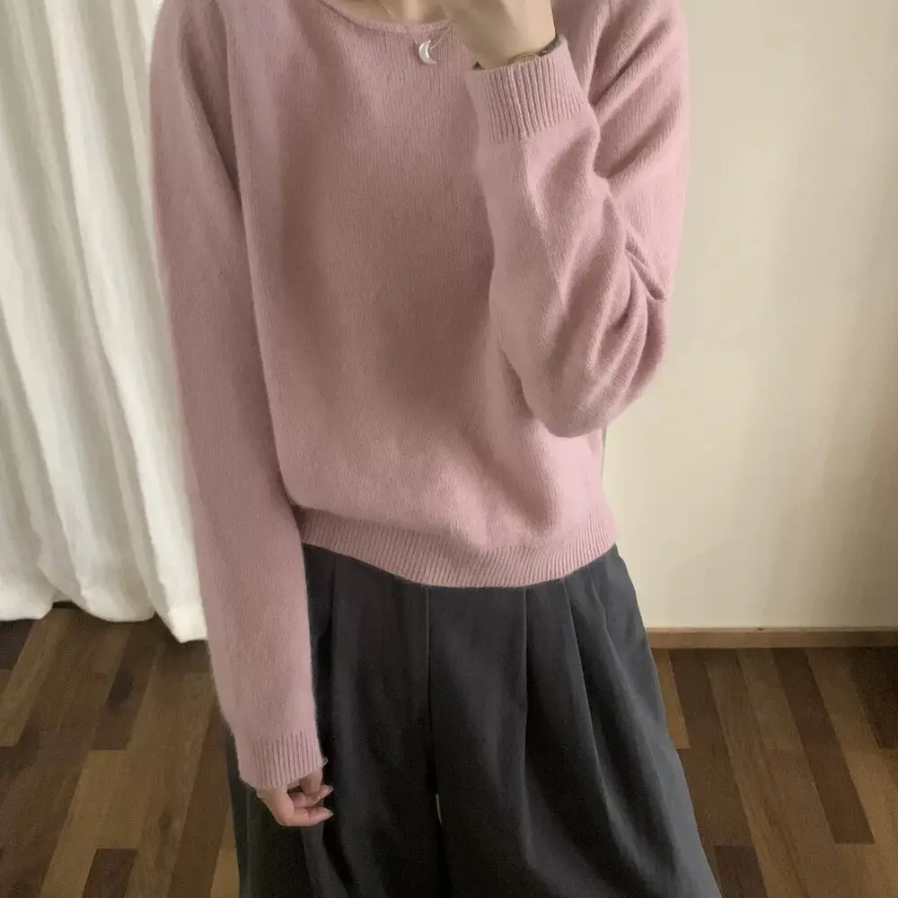 【温柔】泡菜狐狸绒软糯针织衫内搭上衣