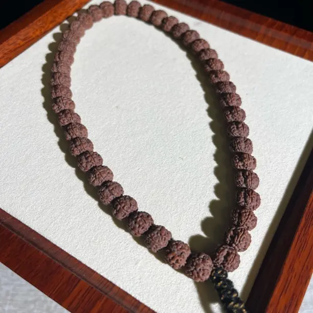 非金属树脂手链 收藏级纯血勿里达老树王小金刚单圈手持念珠