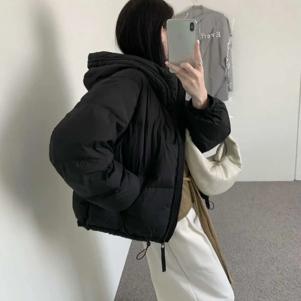 冬季上新！短款连帽宽松加厚保暖显瘦百搭小个子羽绒服