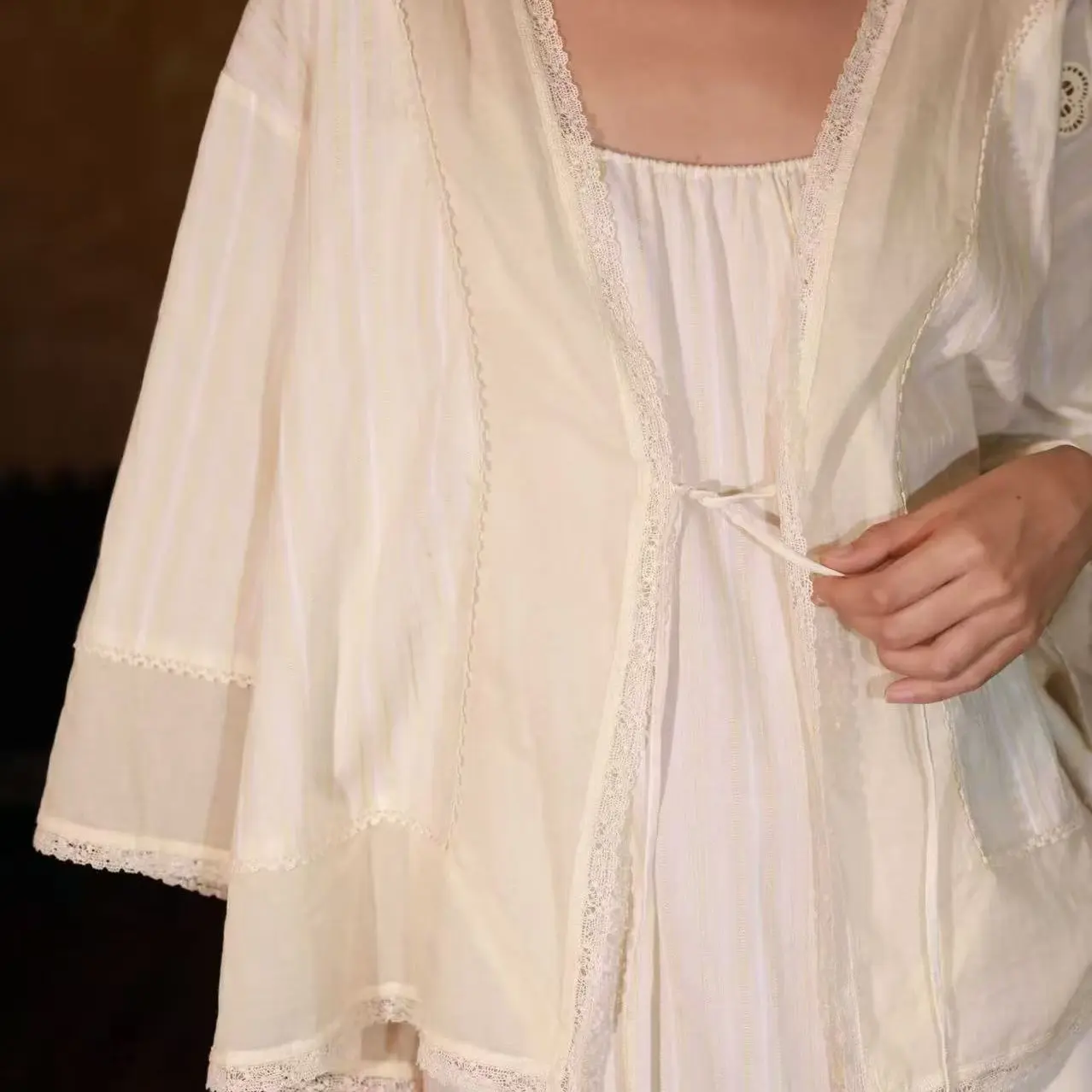 朵朵可可春夏舒适可外穿女士家居服上衣