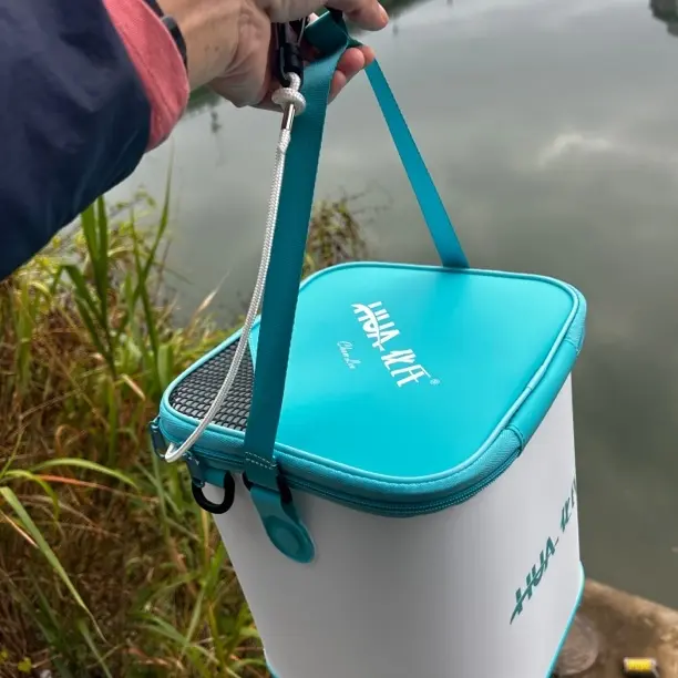 《颜值巅峰湛卢打水桶》返场直筒多功能打水桶便携耐磨大容量钓鱼专