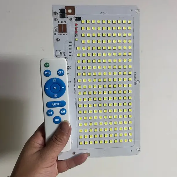 大号太阳能超亮3.2V LED灯板投光灯光源配件带遥控