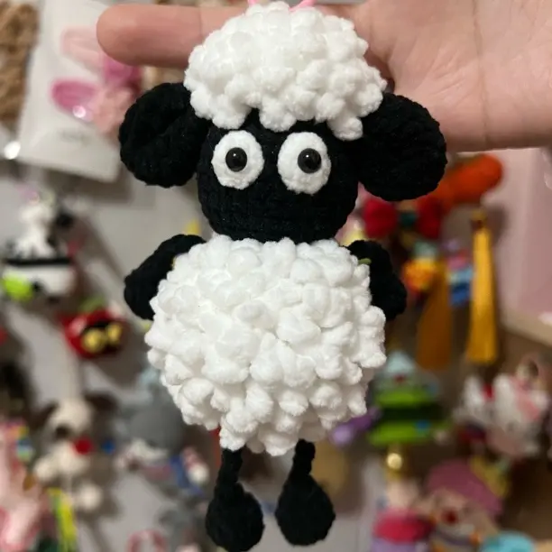 吊脚小羊肖恩，挂件