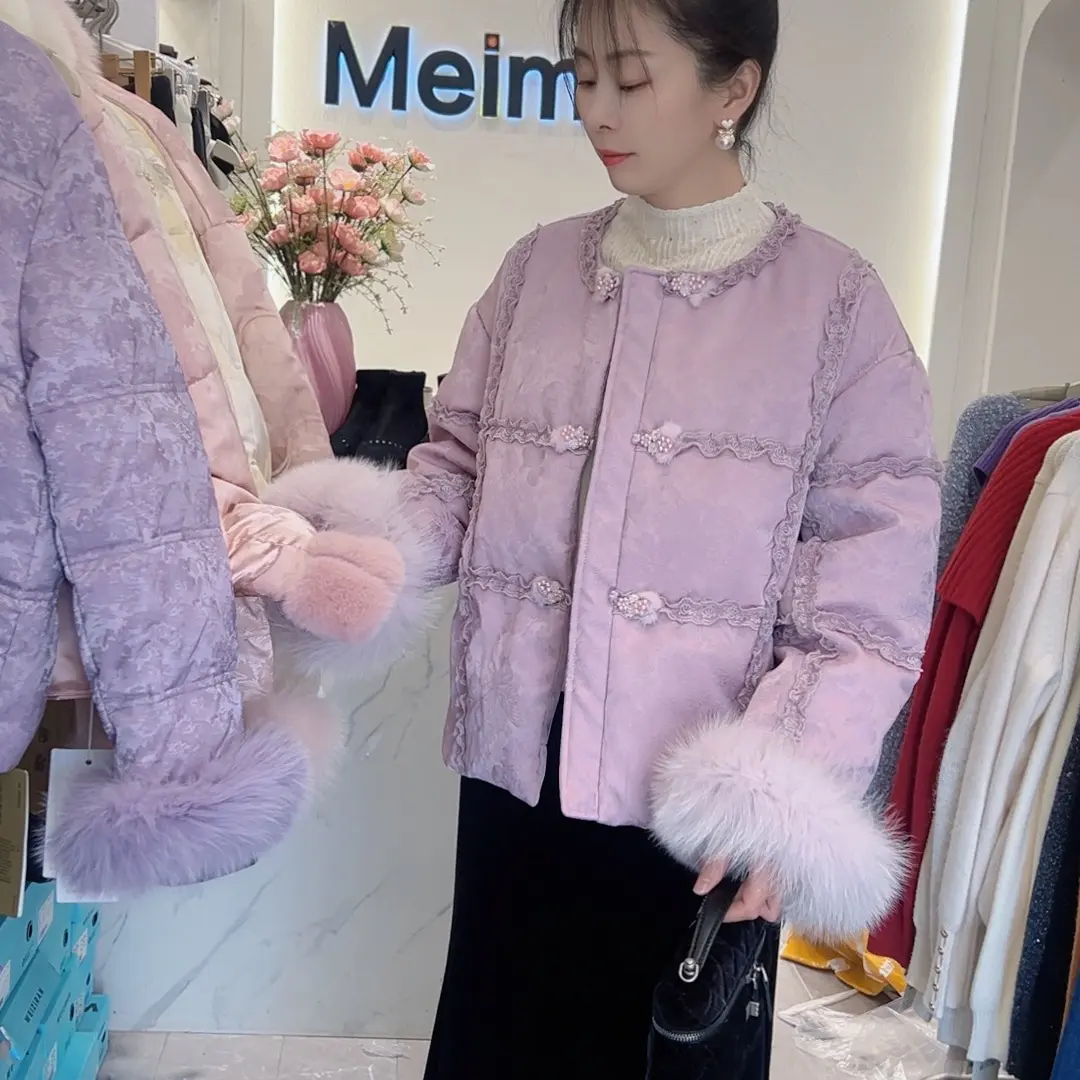 新中式国风羽绒冬季