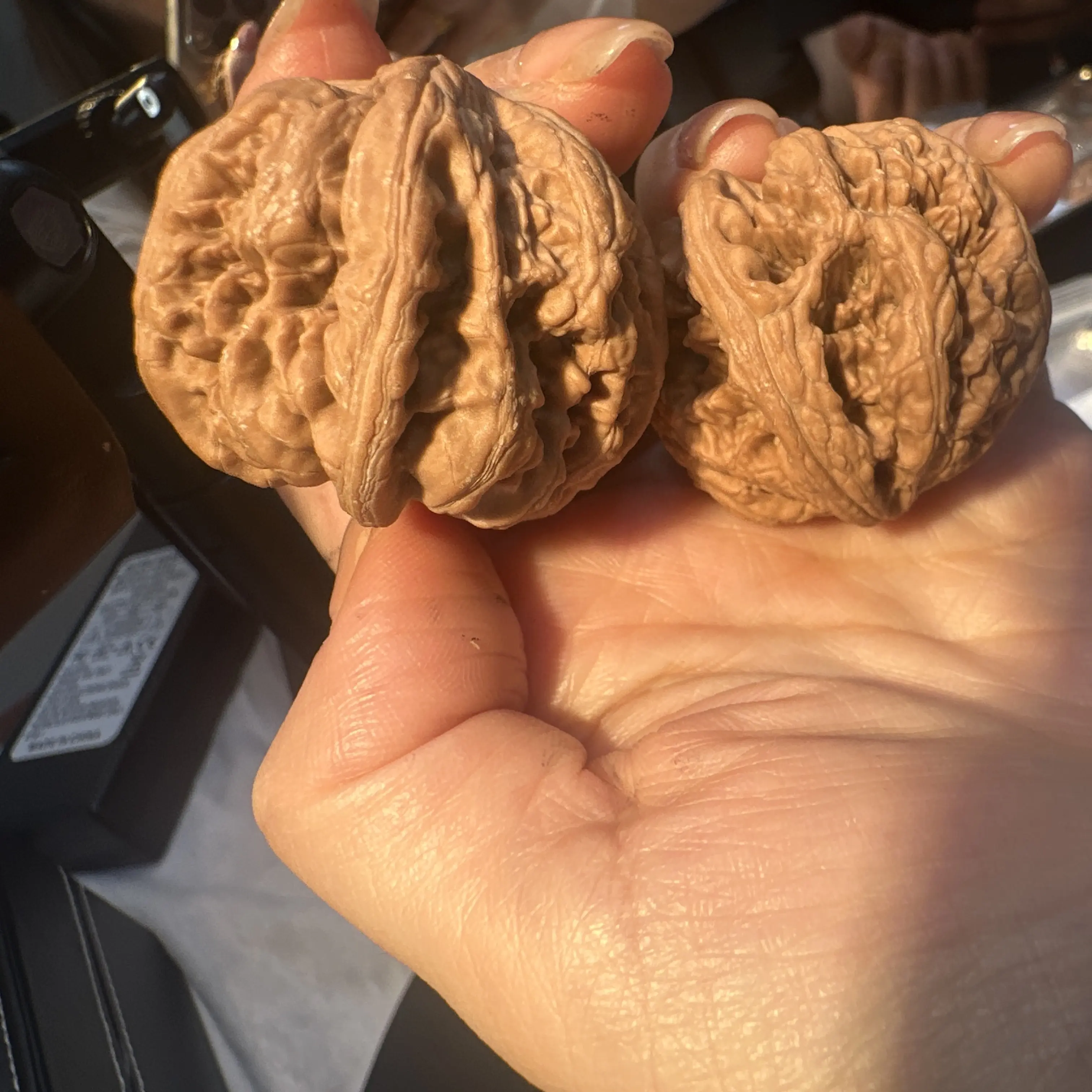 精品文玩四座楼狮子头核桃一物一图实发