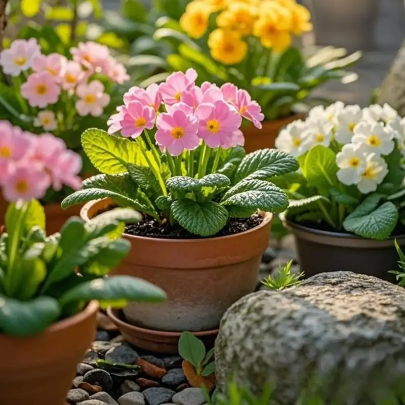 报春花盆栽多色易养净化空气适合阳台庭院耐寒植物三盆包邮