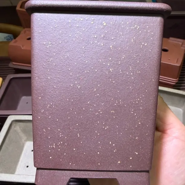 宽口四方形精品紫砂兰花盆手工铺砂带托盘高签筒春兰蕙兰寒兰专用