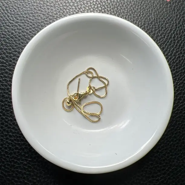 鸿福珠宝～ E116 合 琻 金色手链4条9.9元