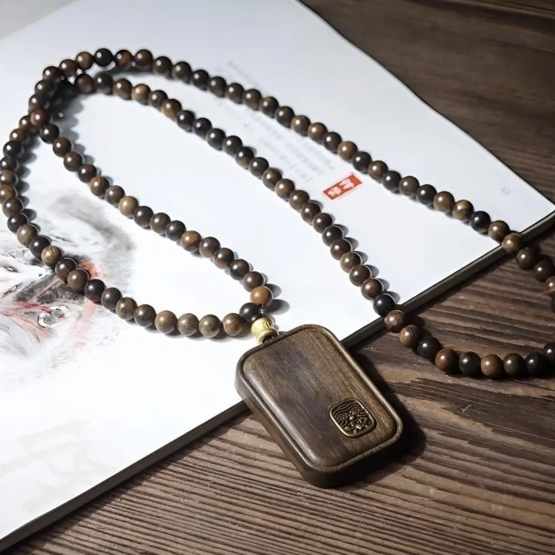 增香沉香木371精品吊坠（无礼盒）