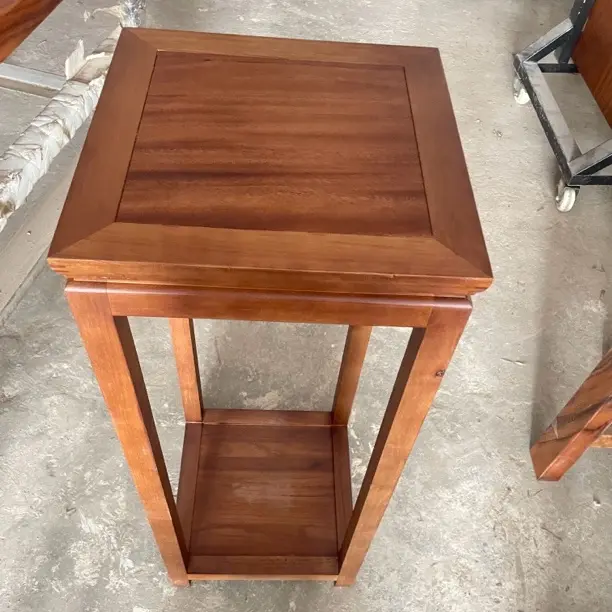 胡桃木花架（不包邮)