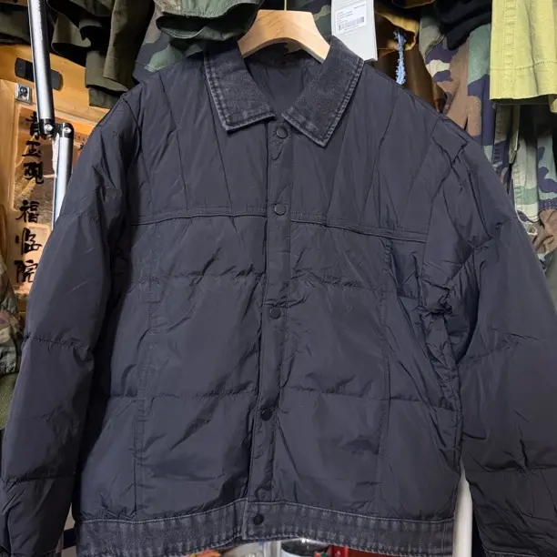 【直播间链接】冬季新款牛仔拼接外套翻领男士时尚休闲百搭外套