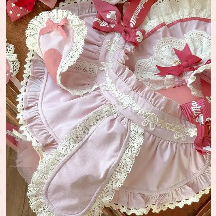 【单拍不包】花与珍珠匣蝴蝶结小兔Lolita 官配小物