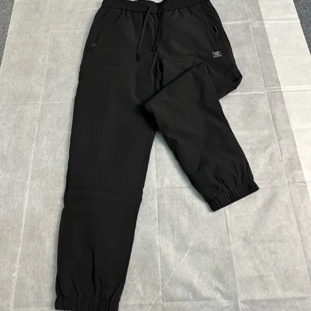 H撤柜羽绒男士加厚透气梭织运动长裤休闲百搭剪标介意勿拍