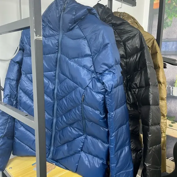 厚款连帽防风防水男士冬季羽绒服