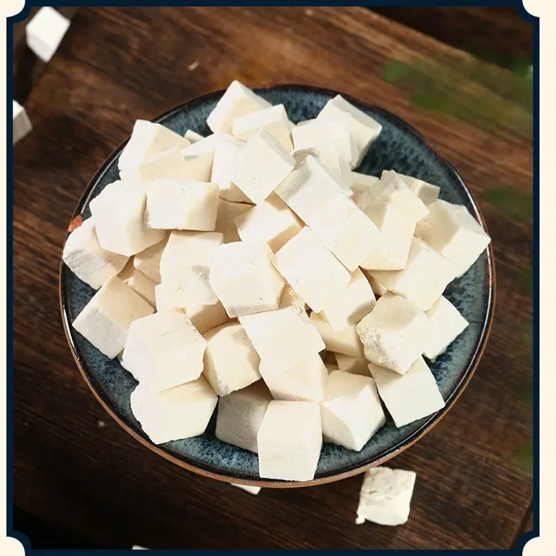 甘肃正宗白茯苓无硫生切深山采摘可泡茶煲汤伏苓丁拍2发3拍3发5