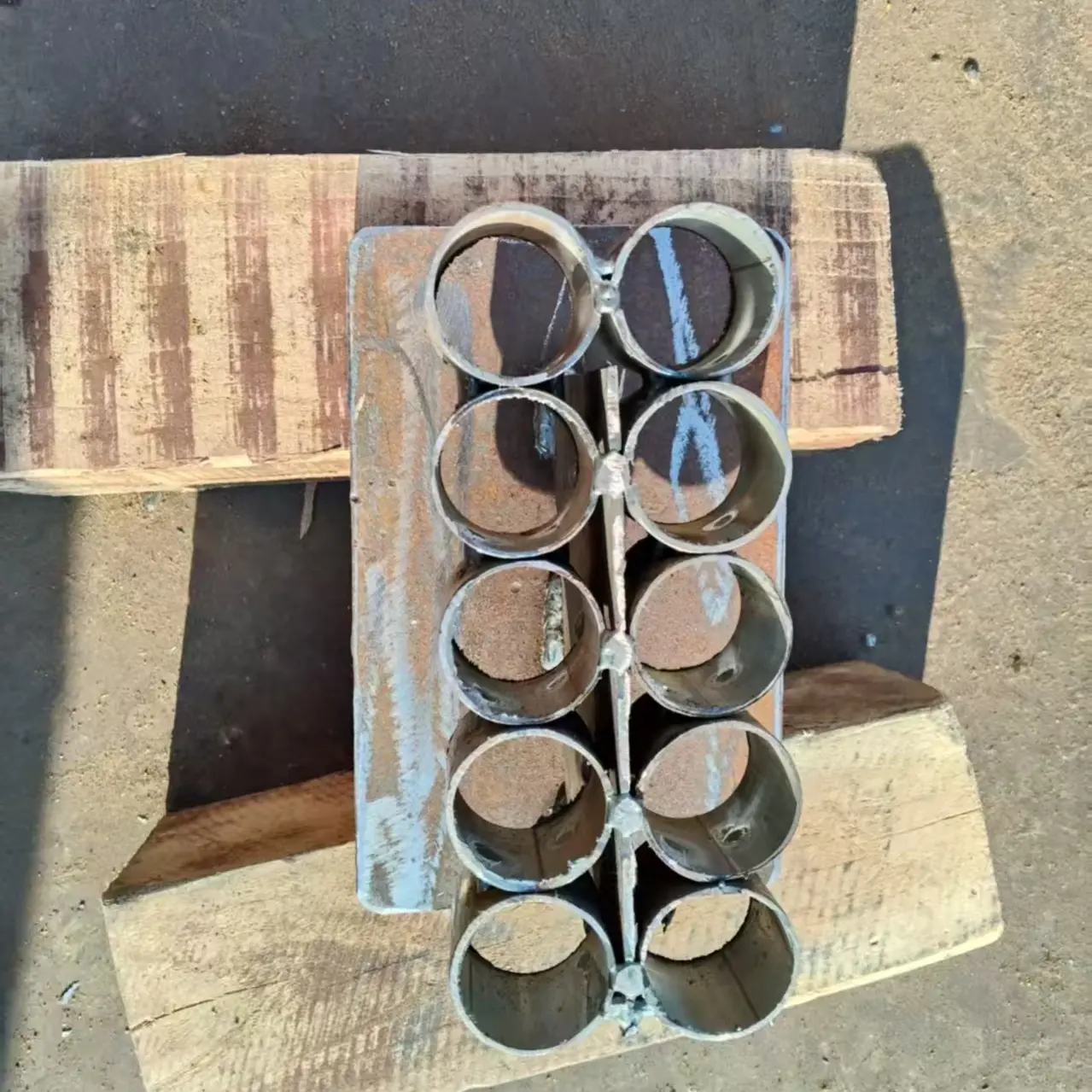 加厚十连发二踢脚支架防串火结婚开业放炮辅助神器