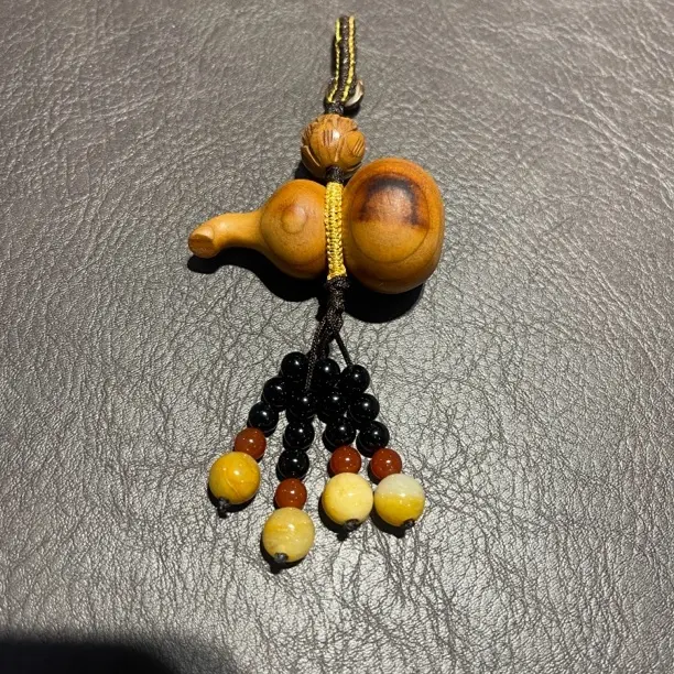 桃木葫芦钥匙扣 平安款汽车钥匙挂件饰品