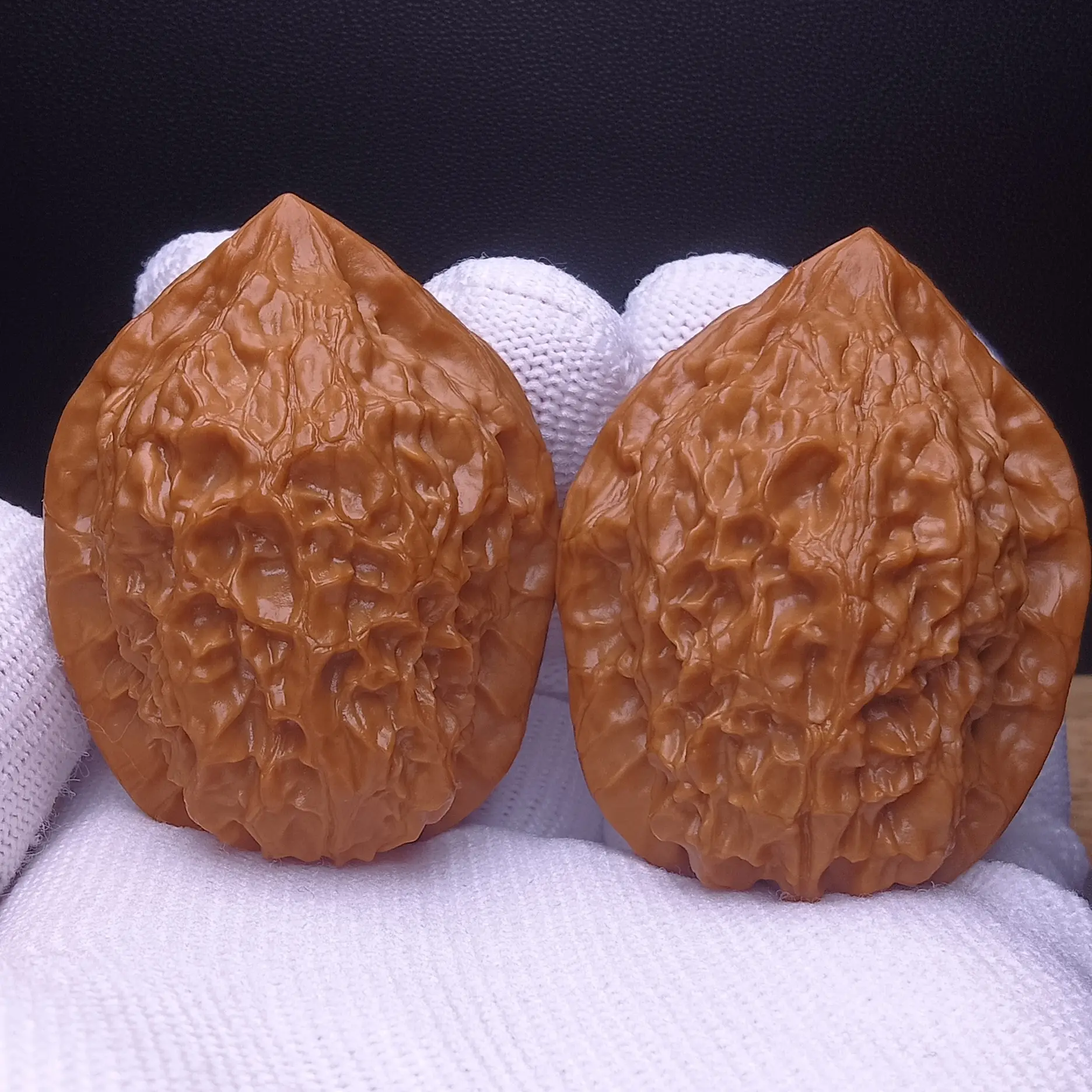 把件文玩核桃小众野生鸡心