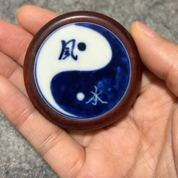 青花挂件一个一个