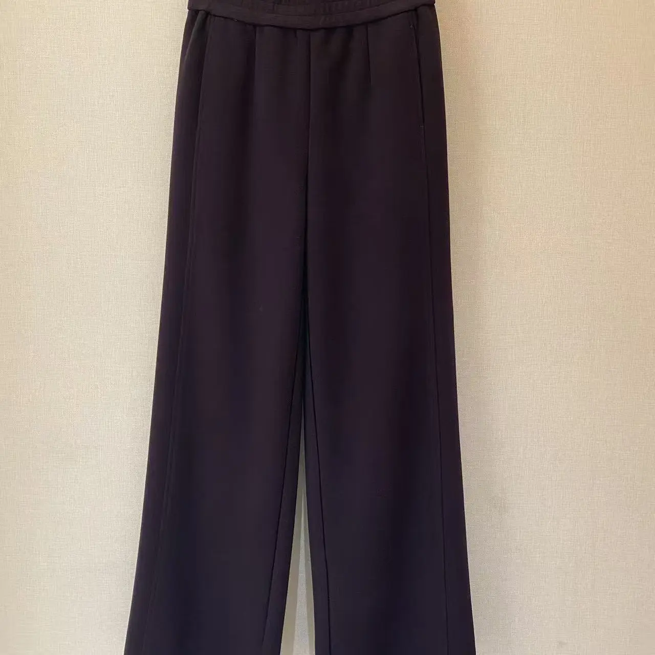 25470184经典百搭松紧腰直筒休闲裤