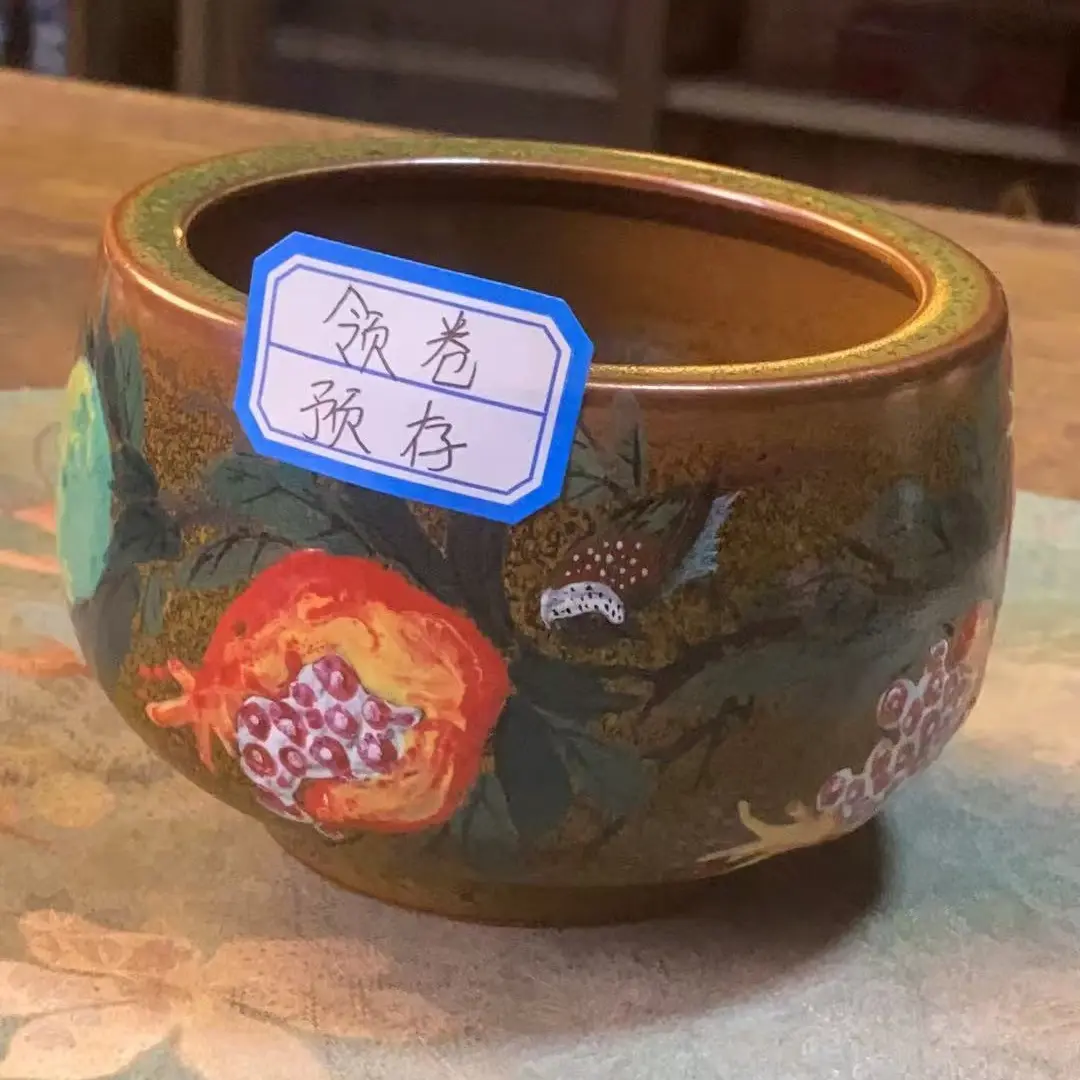 红陶花盆内口径13 - 14高1左右透气性好