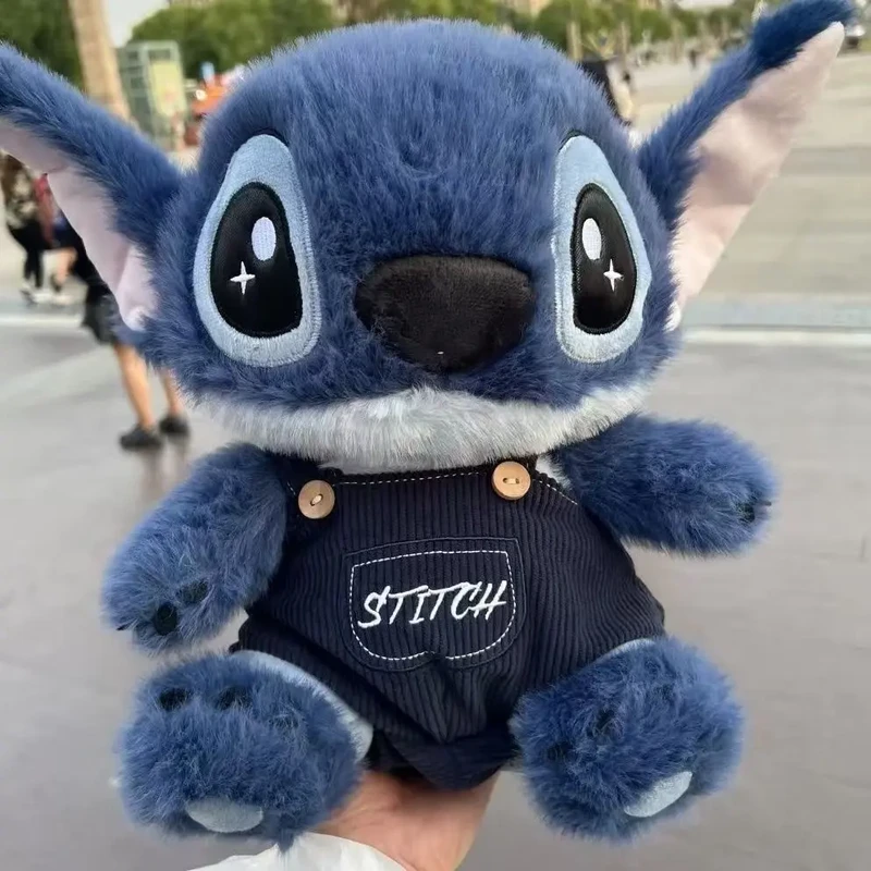 背带裤史迪仔玩偶可爱卫衣史迪奇公仔毛绒玩具女孩生日礼物送女生