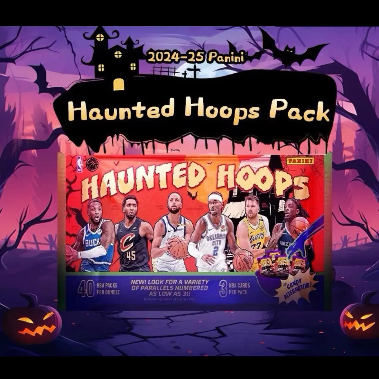 Panini NBA球星卡万圣节系列