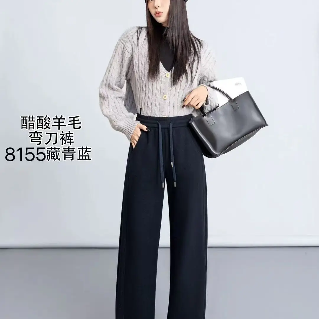 8155款弯刀裤时尚洋气