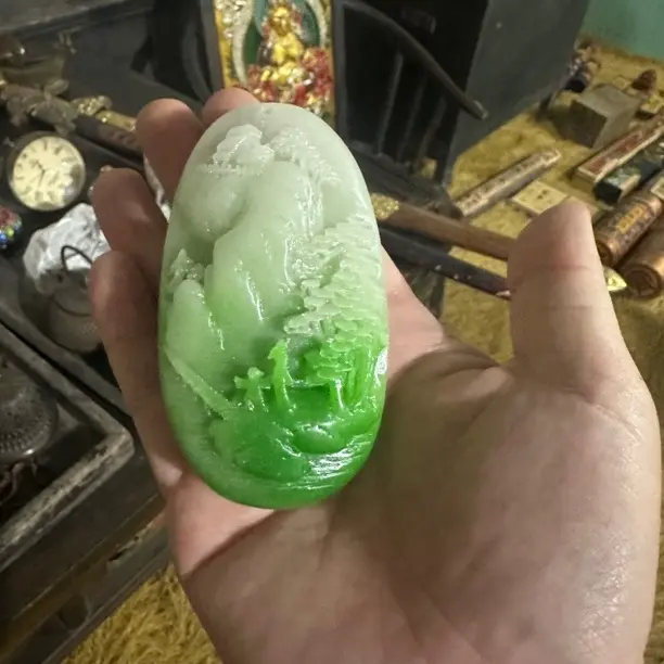 【闪购商品】福利手把件雕山水