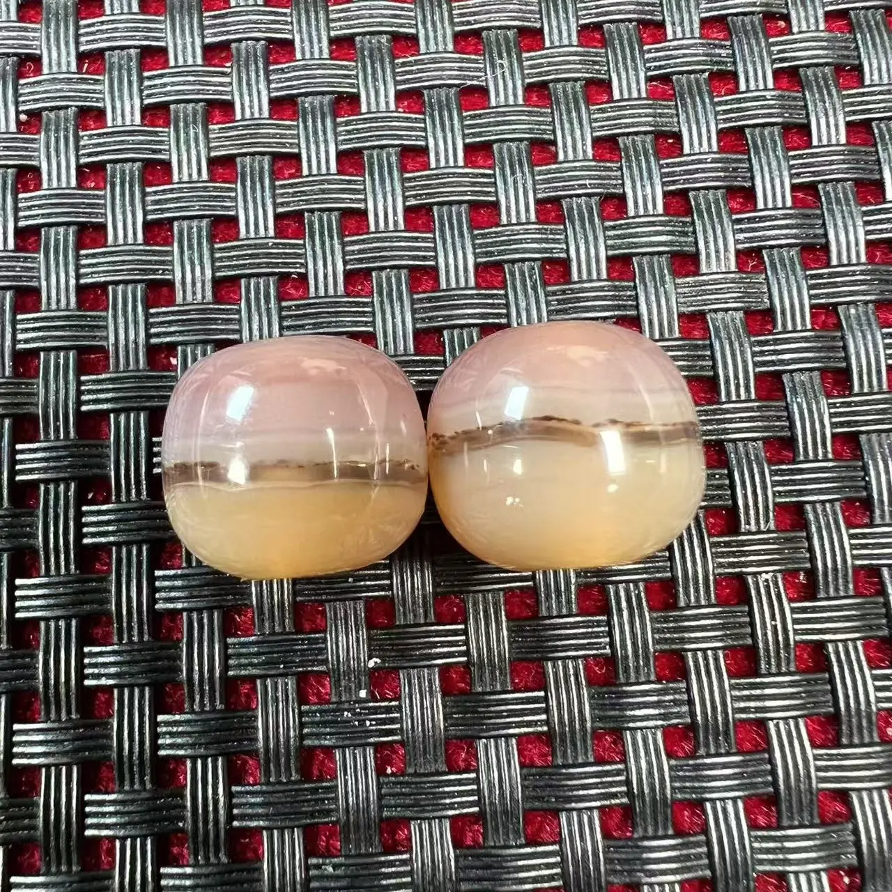 奶皮隔珠单珠diy文玩珠宝首饰配饰