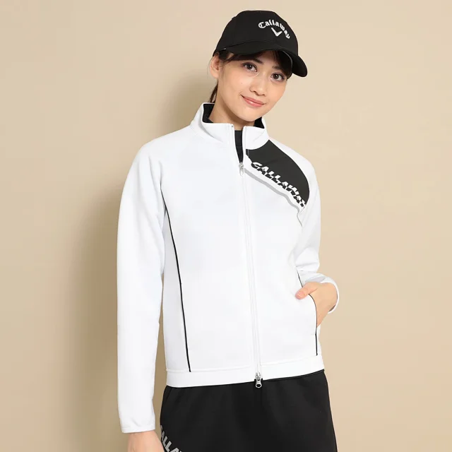 callaway高尔夫女士 纸版全拉链连帽运动衫