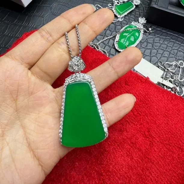 天然玉髓毛衣链项链