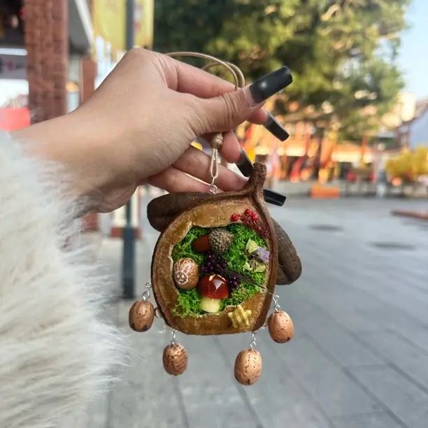 单豆双面豆荚娃娃