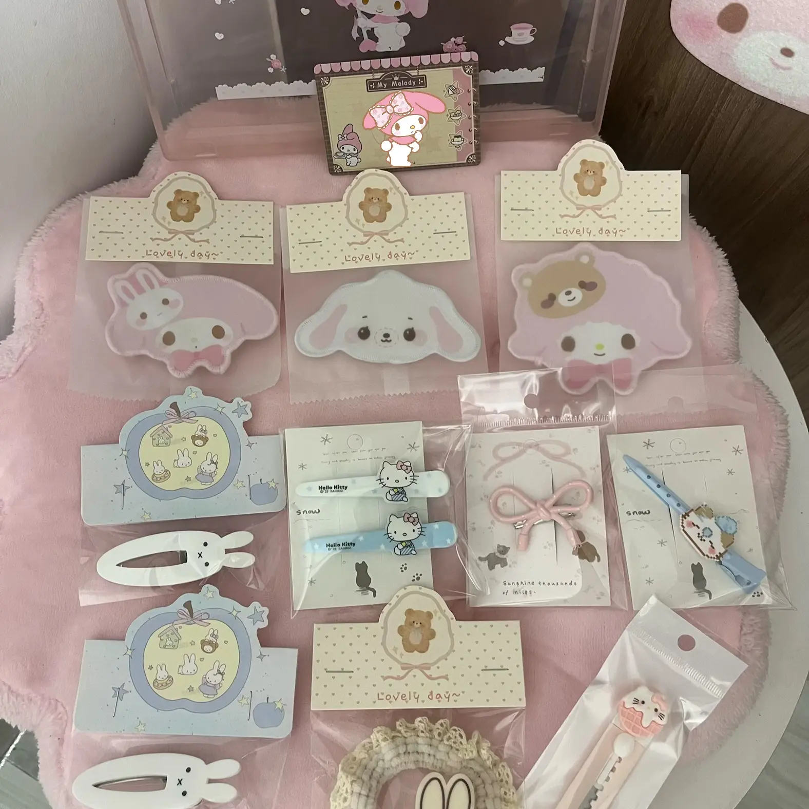 【雪兔·盲盒】可爱卡通发夹，默认微瑕no退