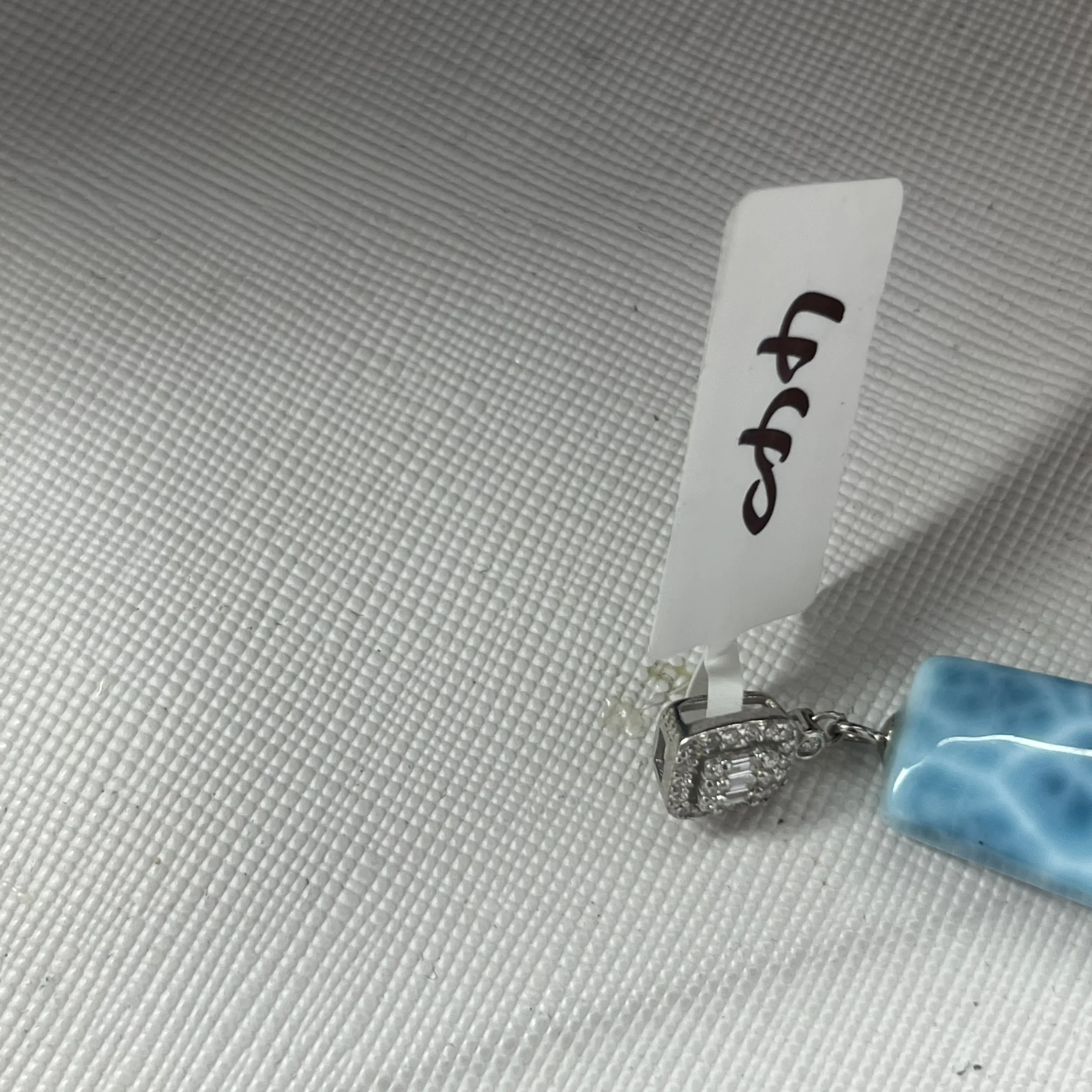 颈饰 天然海纹石 s925银扣头 时尚百搭显肤色