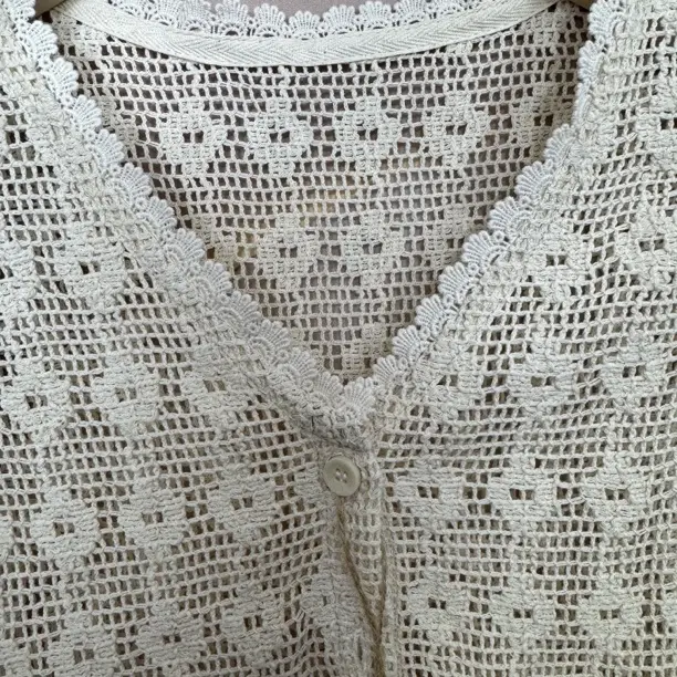 女士马夹定制棉线面料，花边，人字带定制