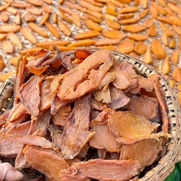 农家自晒红薯干手工软糯地瓜干特产老品种红薯湖北咸宁崇阳特产