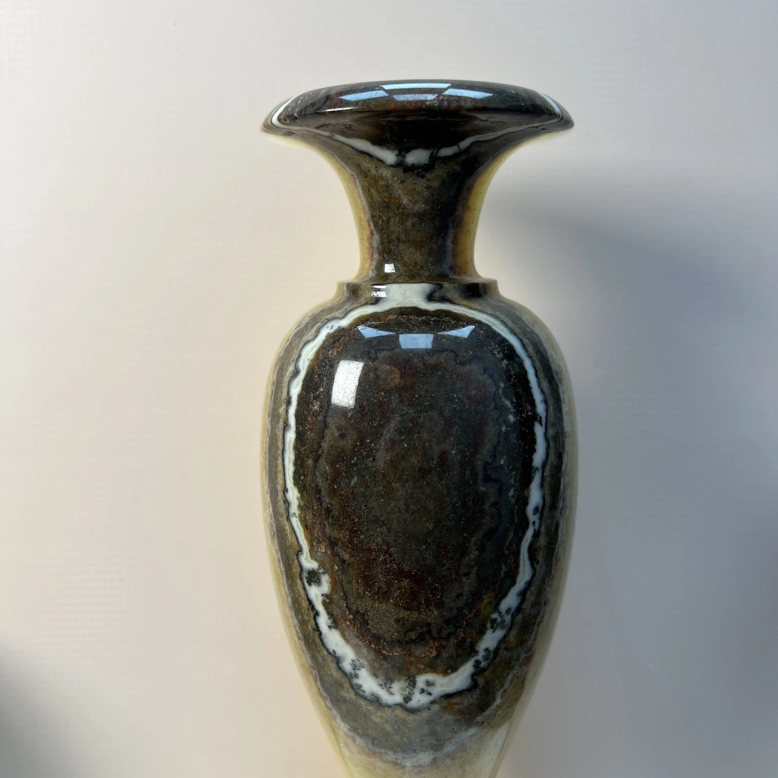 新中式陶瓷花瓶摆件适用于客厅办公室家居装饰