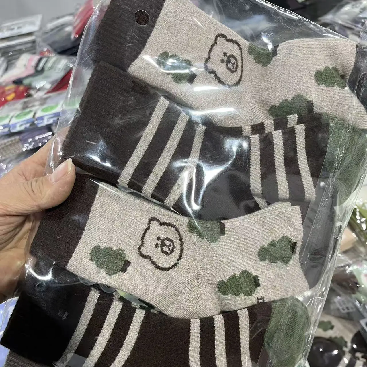 冬季加绒加厚中筒保暖百搭袜子（精品）