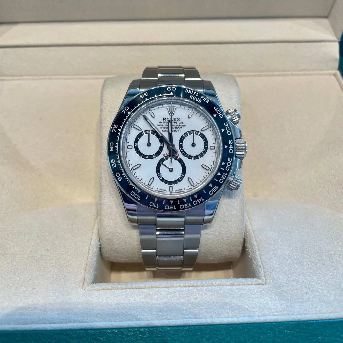 95新 Rolex/劳力士 劳力士126500白熊猫25年二手全套全长