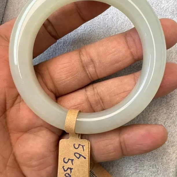 新疆若羌白黄口和田玉手镯